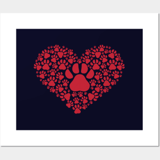 Paws Love Posters and Art